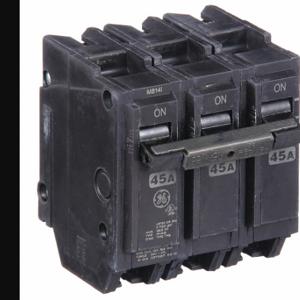 GENERAL ELECTRIC THQL32045 Miniatur-Leistungsschalter, 45 A, 120/240 VAC, dreiphasig, 10 Ka bei 120/240 VAC, 3 Pole | CP6KKG 3HXN5