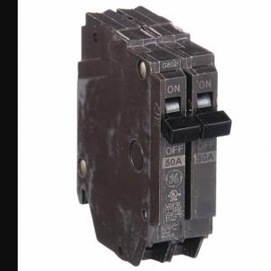 GENERAL ELECTRIC THQP250 Miniature Circuit Breaker, 50 A, 120/240 Vac, Single Phase, 10 Ka At 120/240 Vac | CP6KKK 6AXW7