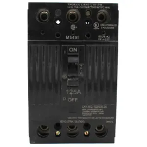 GENERAL ELECTRIC TQD32125WL Circuit Breaker Feed-thru 125 Amp 240vac 3p 10kaic@240v | AG8WMF