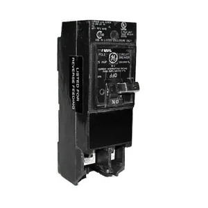 GENERAL ELECTRIC THQDL21125 Molded Case Circuit Breaker, 22kAIC@240V, 125A, 2 Pole | CE6KLG