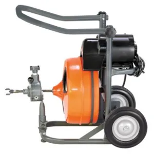 GENERAL PIPE CLEANERS 111950 Drain Cleaner, 8 Inch Wheel, 1/3 HP Motor With Switch, 10 Feet Power Cord, GFI | CH6DTJ P-XP