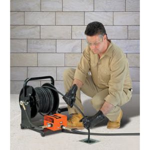 GENERAL PIPE CLEANERS 113160 Handy Reel, With Foot Pedal Safety Shut Off | CH6DUF HM-200-W