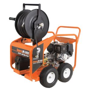 GENERAL PIPE CLEANERS 113290 Jet Set, 389CC Engine, Electric Start, 300 Feet Hose Reel, Spray Wand | CH6DUQ JM-3000