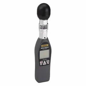 GENERAL TOOLS & INSTRUMENTS LLC WBGT8778 Deluxe Heat Index Monitor, 2.95 Inch Globe Dia., 15 To 40 Deg. C | CH9ZFU 15X983