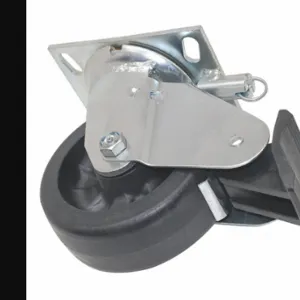 GENIE 57743GT Swivel Caster With Lock, PL/WB, 6 Inch Size x 2 Inch Size | CP6KVE 41GT63