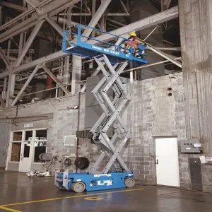 GENIE GS-2032 Electric Scissor Lift, 800 Lbs. Load Capacity, 26 Ft. Max. Work Height | CH6PMF 38R230