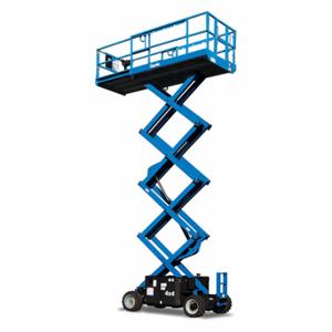 GENIE GS-2669 DC Electric Scissor Lift, Drive, Dc, 1500 Lb Load Capacity, 6 Inch Closed Height | CP6KTX 38R225