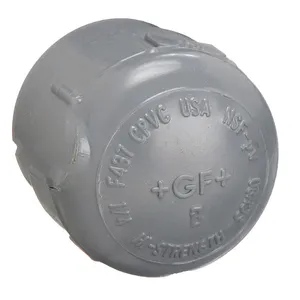 GF PIPING SYSTEMS 9848-002 Cap Cpvc 80 1/4 Inch Threaded 150 Psi | AF7RDE 22JZ65