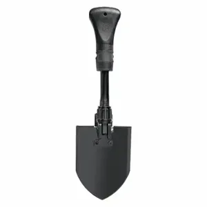 GERBER GEAR 22-41578 Folding Shovel, 9 1/4 Inch Handle Length, Glass Filled Nylon, Straight | CP6LEU 45NW05