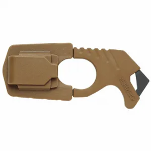 GERBER GEAR 30-000132 Safety Strap Cutter, 4 1/2 Inch Length, Plastic, Brown | CP6LET 23NK38