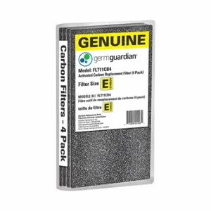 GERMGUARDIAN FLT11CB4 Replacement Filter, Carbon, Unrated, 4 PK | CP6LHL 787CJ0