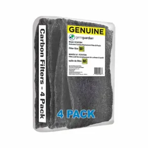 GERMGUARDIAN FLT47CB4 Replacement Filter, Carbon, Unrated, 4 PK | CP6LHK 787CJ8