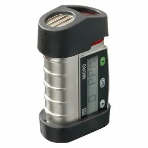 GFG INSTRUMENTATION 1418-120 Single Gas Detector, Hydrogen Cyanide, 0 To 50 Ppm, Silver, Audible/Vibrating/Visual | CP6LND 48RM90