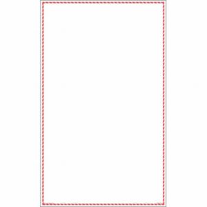 GHS SAFETY GHS1277VY Precut Label Sheet, 14 x 8 1/2 Inch Size, Vynmark, Red/White, Outdoor | CP6LNH 41G513