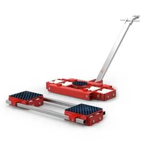 GKS-PERFEKT 3-11771 Transport Dolly, 88000 Lbs Load Capacity, 16 Rollers, 15.3 Inch Overall Length | CL2MEJ