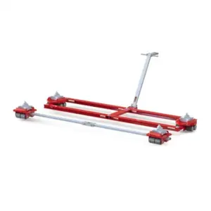 GKS-PERFEKT 5-13643 Container Dolly, 13200 Lbs Load Capacity, 8 Rollers, 24 Inch Overall Length | CL2MDV