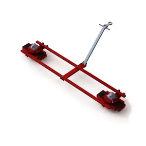 GKS-PERFEKT 5-14129 Container Dolly, 26400 Lbs Load Capacity, 16 Rollers, 20.9 Inch Overall Length | CL2MDW