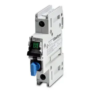 GLADIATOR CFS-1PCC30-DC Disconnect Switch, Fusible, Class Cc, Load Break Capable, 1-Pole, 80 VDC, 30A, 200Ka Sccr | CV8AXB