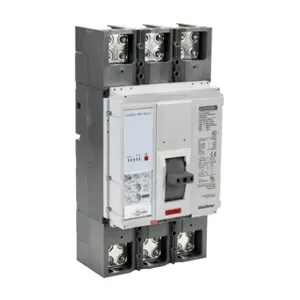 GLADIATOR GCB1200H-3ES1200LL Molded Case Circuit Breaker, 1200A Frame, 1200A, 600 VAC, 3-Pole | CV7TXE