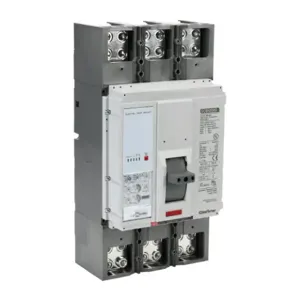 GLADIATOR GCB1200S-3ES1200LL Molded Case Circuit Breaker, 1200A Frame, 1200A, 600 VAC, 3-Pole | CV7TXF