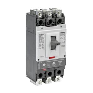 GLADIATOR GCB600H-3AA500LL Molded Case Circuit Breaker, 600A Frame, 500A, 600 VAC/ 600 VDC, 3-Pole | CV7TYF