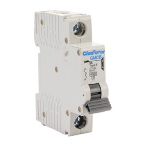 GLADIATOR GMCB-1B-3 Miniature Supplementary Protector, 3A, 277 VAC/ 60 VDC, 1-Pole, B Curve, Thermal Magnetic | CV7VWJ