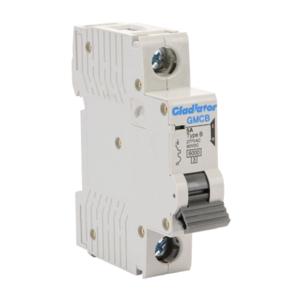 GLADIATOR GMCB-1B-5 Miniature Supplementary Protector, 5A, 277 VAC/ 60 VDC, 1-Pole, B Curve, Thermal Magnetic | CV7VWP