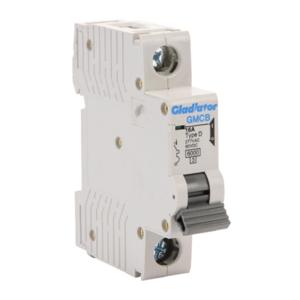 GLADIATOR GMCB-1D-16 Miniature Supplementary Protector, 16A, 277 VAC/ 60 VDC, 1-Pole, D Curve | CV7VXR