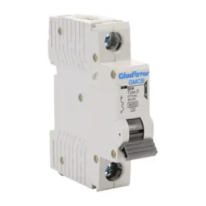 GLADIATOR GMCB-1D-50 Miniature Supplementary Protector, 50A, 277 VAC/ 60 VDC, 1-Pole, D Curve | CV7VYC