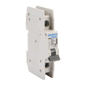 GLADIATOR GMCBU-1B-1 Miniature Circuit Breaker, 1A, 277 VAC/ 60 VDC, 1-Pole, B Curve, Thermal Magnetic | CV7FDC