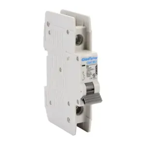 GLADIATOR GMCBU-1B-5 Miniature Circuit Breaker, 5A, 277 VAC/ 60 VDC, 1-Pole, B Curve, Thermal Magnetic | CV7FDQ