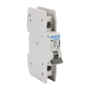 GLADIATOR GMCBU-1B-63 Miniature Circuit Breaker, 63A, 240 VAC/ 60 VDC, 1-Pole, B Curve, Thermal Magnetic | CV7FDU