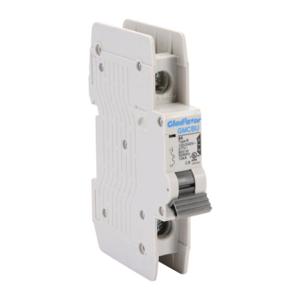 GLADIATOR GMCBU-1B-8 Miniature Circuit Breaker, 8A, 277 VAC/ 60 VDC, 1-Pole, B Curve, Thermal Magnetic | CV7FDV