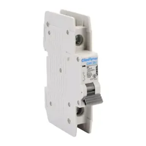 GLADIATOR GMCBU-1B-8 Miniature Circuit Breaker, 8A, 277 VAC/ 60 VDC, 1-Pole, B Curve, Thermal Magnetic | CV7FDV