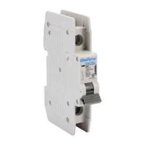 GLADIATOR GMCBU-1C-20 Miniature Circuit Breaker, 20A, 277 VAC/ 60 VDC, 1-Pole, C Curve, Thermal Magnetic | CV7FEB