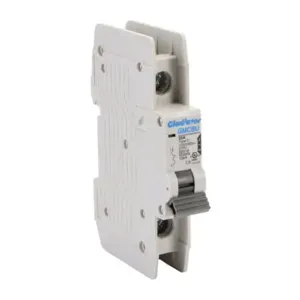 GLADIATOR GMCBU-1C-25 Miniature Circuit Breaker, 25A, 277 VAC/ 60 VDC, 1-Pole, C Curve, Thermal Magnetic | CV7FEC