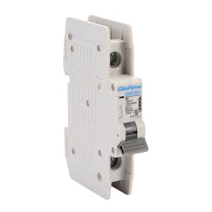 GLADIATOR GMCBU-1C-3 Miniature Circuit Breaker, 3A, 277 VAC/ 60 VDC, 1-Pole, C Curve, Thermal Magnetic | CV7FED