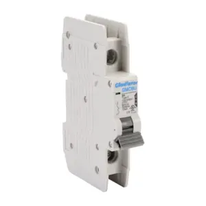 GLADIATOR GMCBU-1C-4 Miniature Circuit Breaker, 4A, 277 VAC/ 60 VDC, 1-Pole, C Curve, Thermal Magnetic | CV7FEG