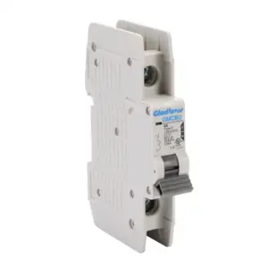 GLADIATOR GMCBU-1C-6 Miniature Circuit Breaker, 6A, 277 VAC/ 60 VDC, 1-Pole, C Curve, Thermal Magnetic | CV7FEL