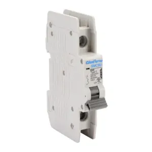 GLADIATOR GMCBU-1C-63 Miniature Circuit Breaker, 63A, 240 VAC/ 60 VDC, 1-Pole, C Curve, Thermal Magnetic | CV7FEM