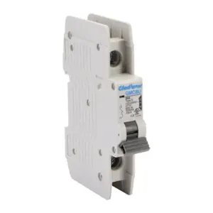 GLADIATOR GMCBU-1D-20 Miniature Circuit Breaker, 20A, 277 VAC/ 60 VDC, 1-Pole, D Curve, Thermal Magnetic | CV7FEV