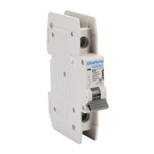 GLADIATOR GMCBU-1D-63 Miniature Circuit Breaker, 63A, 240 VAC/ 60 VDC, 1-Pole, D Curve, Thermal Magnetic | CV7FFF