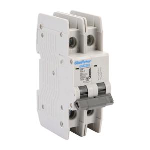 GLADIATOR GMCBU-2B-16 Miniature Circuit Breaker, 16A, 480Y/ 277 VAC/ 125 VDC, 2-Pole, B Curve, Thermal Magnetic | CV7FFL