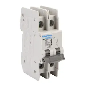 GLADIATOR GMCBU-2B-25 Miniature Circuit Breaker, 25A, 480Y/ 277 VAC/ 125 VDC, 2-Pole, B Curve, Thermal Magnetic | CV7FFP