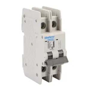 GLADIATOR GMCBU-2B-3 Miniature Circuit Breaker, 3A, 480Y/ 277 VAC/ 125 VDC, 2-Pole, B Curve, Thermal Magnetic | CV7FFQ