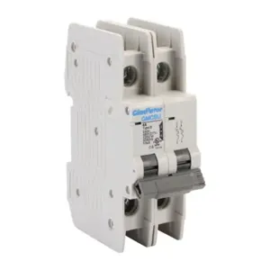 GLADIATOR GMCBU-2B-4 Miniature Circuit Breaker, 4A, 480Y/ 277 VAC/ 125 VDC, 2-Pole, B Curve, Thermal Magnetic | CV7FFU