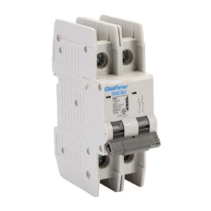 GLADIATOR GMCBU-2C-10 Miniature Circuit Breaker, 10A, 480Y/ 277 VAC/ 125 VDC, 2-Pole, C Curve, Thermal Magnetic | CV7FGC