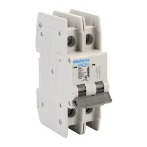 GLADIATOR GMCBU-2C-16 Miniature Circuit Breaker, 16A, 480Y/ 277 VAC/ 125 VDC, 2-Pole, C Curve, Thermal Magnetic | CV7FGE