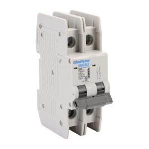 GLADIATOR GMCBU-2C-32 Miniature Circuit Breaker, 32A, 240 VAC/ 125 VDC, 2-Pole, C Curve, Thermal Magnetic | CV7FGL