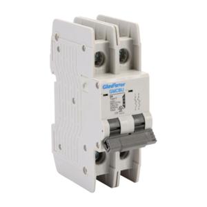 GLADIATOR GMCBU-2C-5 Miniature Circuit Breaker, 5A, 480Y/ 277 VAC/ 125 VDC, 2-Pole, C Curve, Thermal Magnetic | CV7FGP